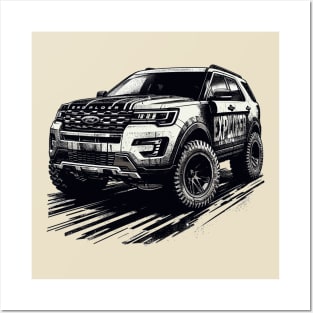 Ford Explorer Posters and Art